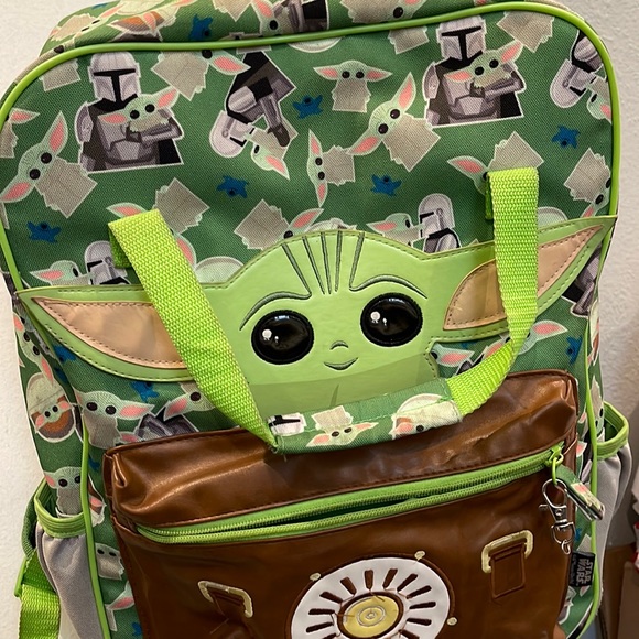 Disney Accessories Disney Mandalorian Baby Yoda Backpack Disney